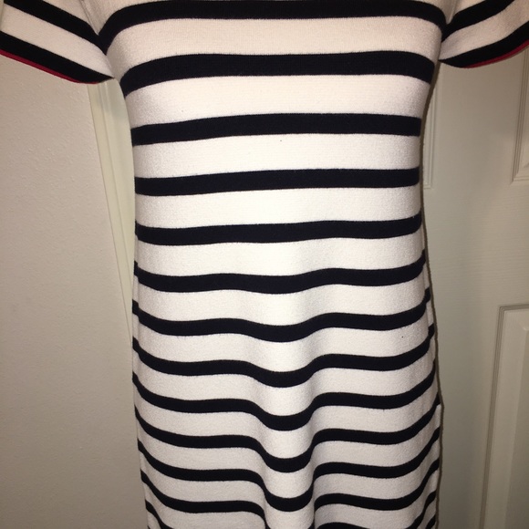ZARA Knit Striped Sweater Dress - Picture 3 of 9